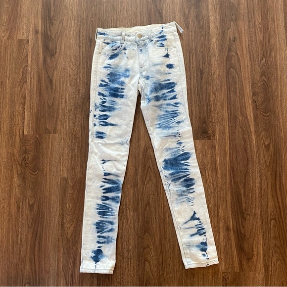 Stella McCartney Blue‎ and White Skinny Jeans AS IS (24) - Picture 1 of 6